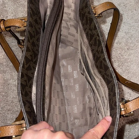 Brown Michael Kors Tote Bag